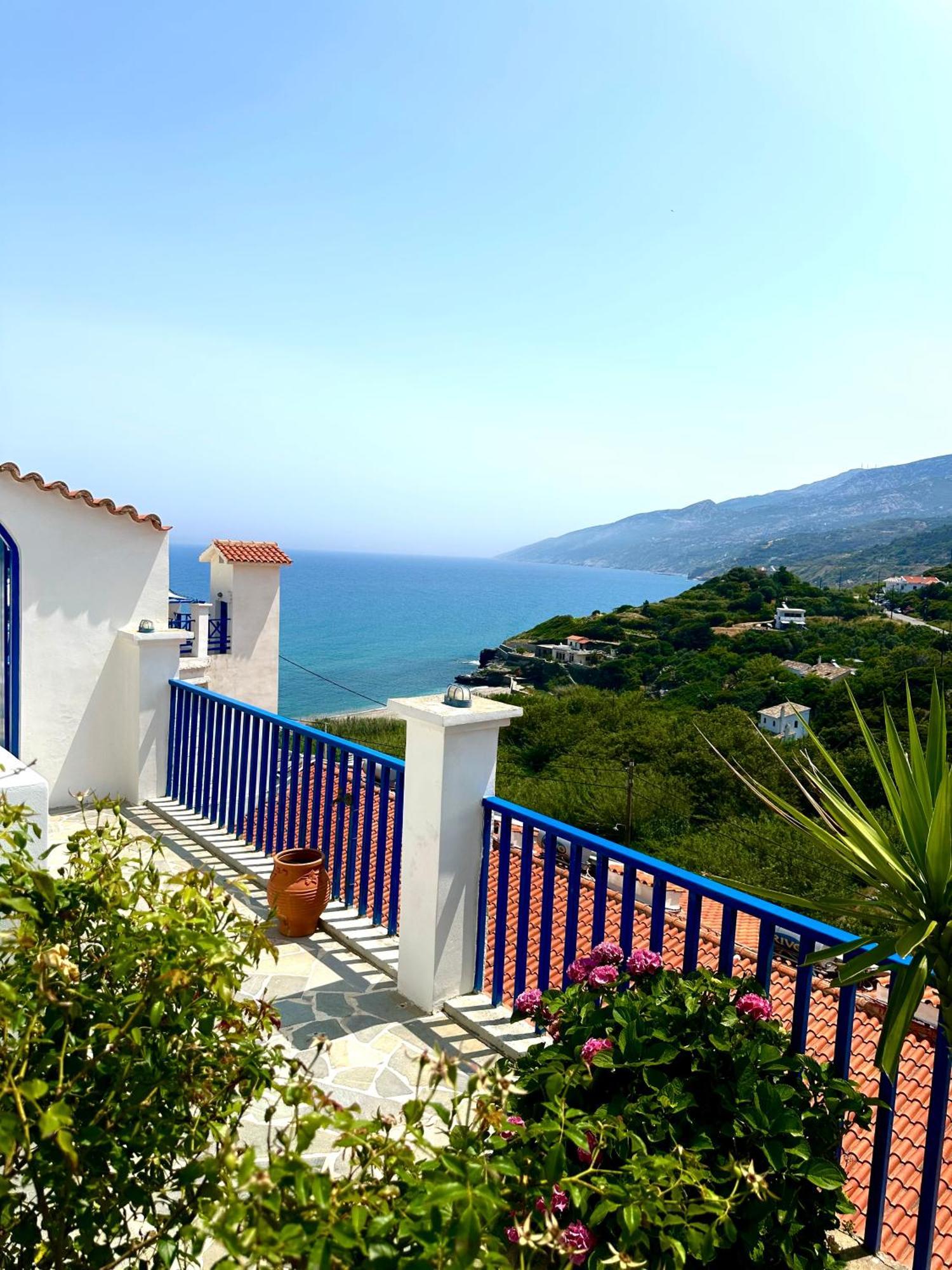 Вилла Sea View Kerame Эвдилос Экстерьер фото